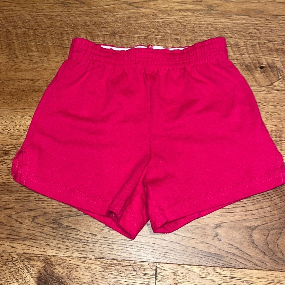 Soffe Girlโs Red Shorts Size Youth XS